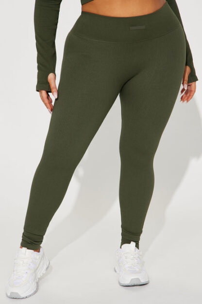 Leggings Deportivos de Ribeteado en Infinito Seamless - Image 19