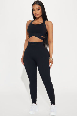 Leggings Deportivos de Ribeteado en Infinito Seamless