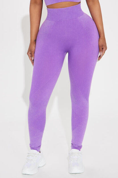 Legging Deportivo de Cintura Alta con Detalles en Relieve - Image 8