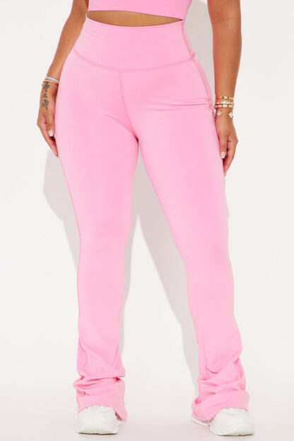 Pantalón de Yoga de Cintura Alta con Detalles Contraste - Image 20