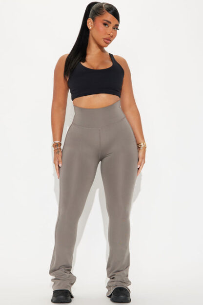 Pantalón de Yoga de Cintura Alta con Detalles Contraste - Image 8
