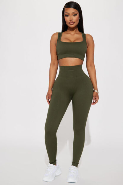 Leggings Deportivos de Ribeteado en Infinito Seamless - Image 16