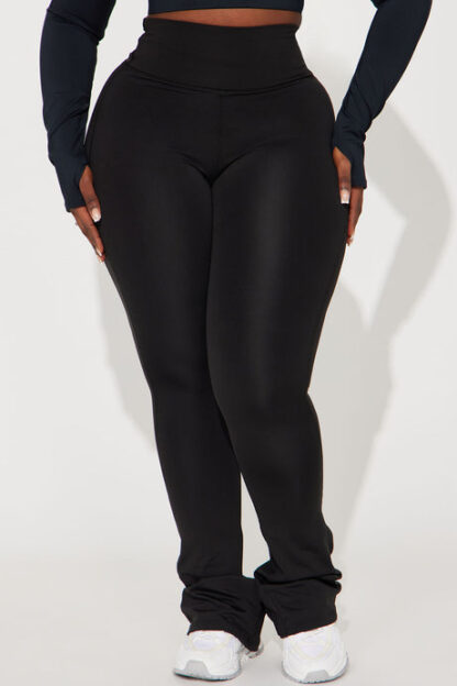 Pantalón de Yoga de Cintura Alta con Detalles Contraste - Image 5