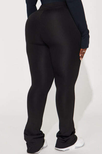 Pantalón de Yoga de Cintura Alta con Detalles Contraste - Image 6