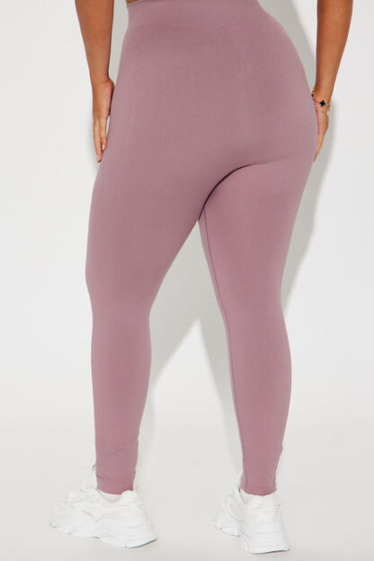 Leggings Activos de Cintura Alta y Tela Texturizada - Image 6