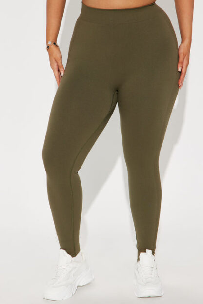 Leggings Activos de Cintura Alta y Tela Texturizada - Image 11