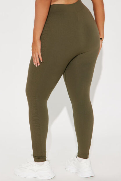 Leggings Activos de Cintura Alta y Tela Texturizada - Image 12